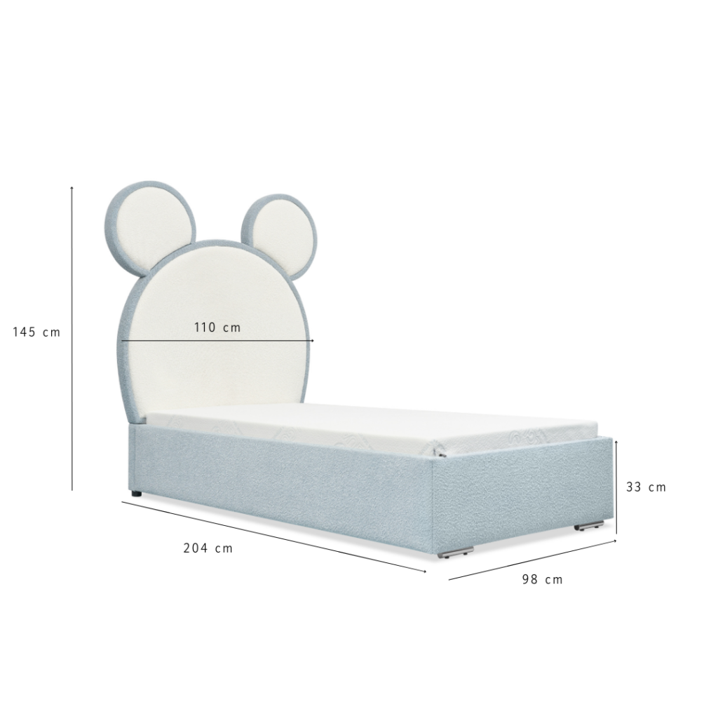 Łóżko Teddy dla dzieci